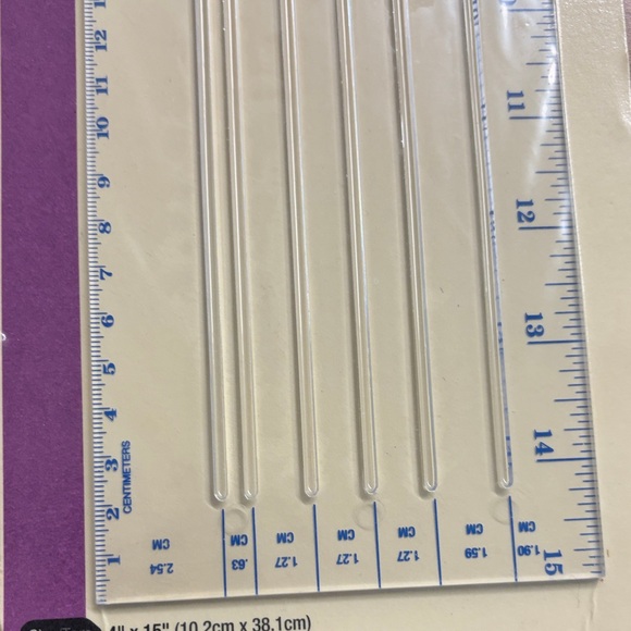 Dritz See-Thru Dressmaker's Ruler - Picture 4 of 5